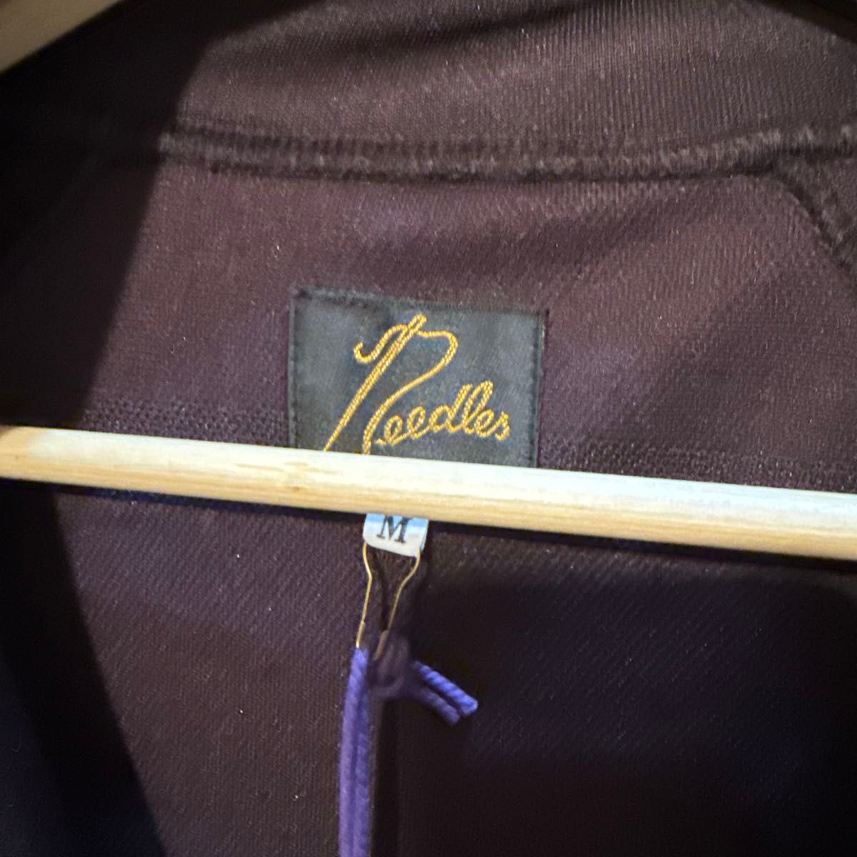 新品】needles ニードルス トラックジャケット ダークパープル 新品】needles ニードルス トラックジャケット ダークパープル