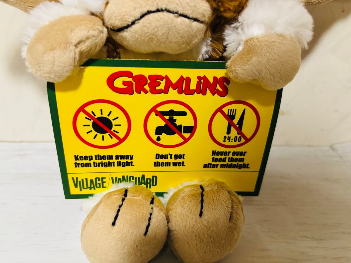 GREMLINS × NICI】ヴィレッジヴァンガード限定ギズモぬいぐるみ GREMLINS × NICI】ヴィレッジヴァンガード限定ギズモぬいぐるみ