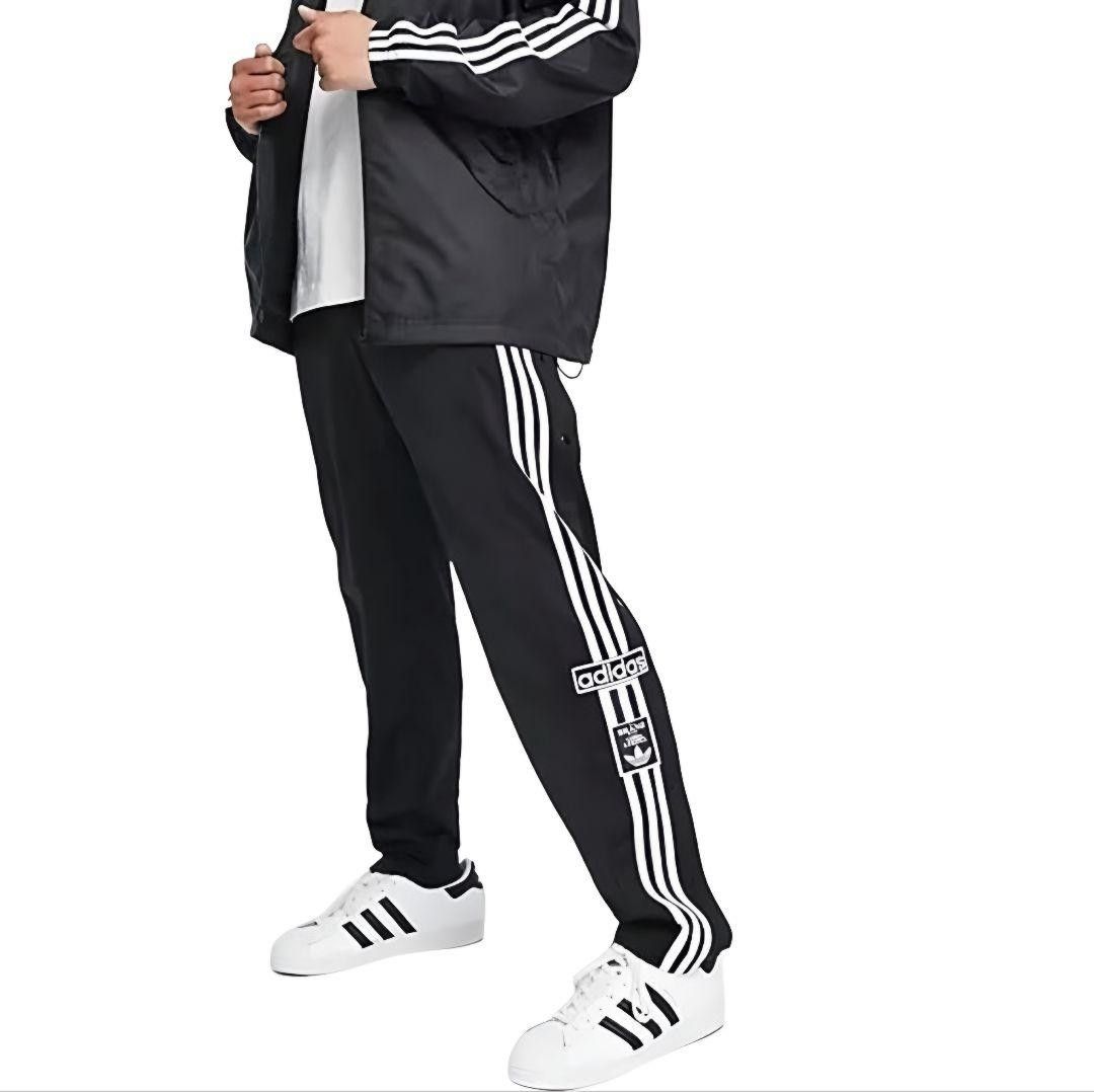 adidas 黒 2XL アディブレイクトラックパンツ ワイドパンツ adidas 黒 2XL アディブレイクトラックパンツ ワイドパンツ