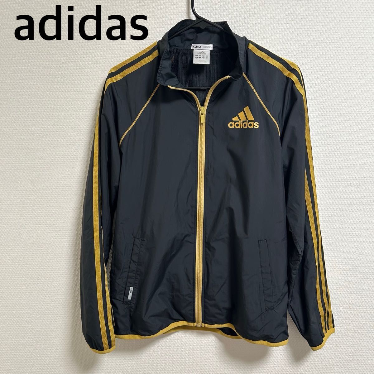 adidas アディダス ウィンドブレーカー ジャージ 黒金|Yahoo adidas アディダス ウィンドブレーカー ジャージ 黒金|Yahoo