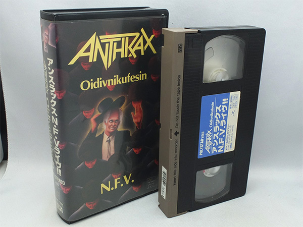  Anne slacks N*F*V live!! ANTHRAX VHS