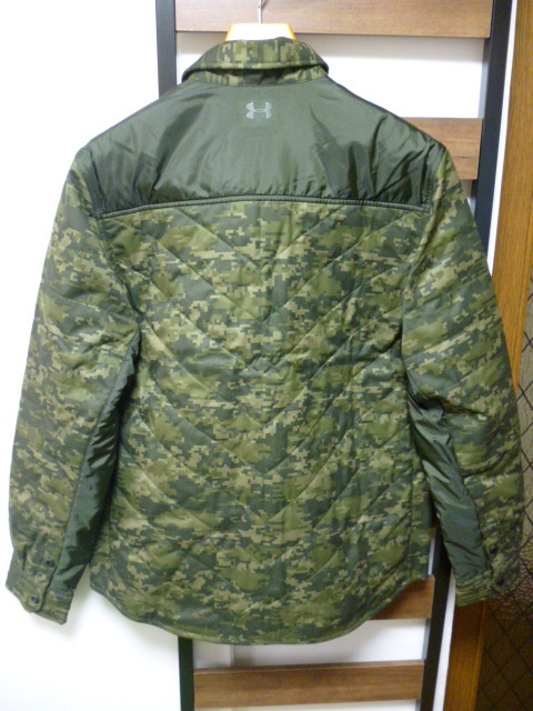 希少 超レア 新品アンダーアーマー/UNDER ARMOUR UA CGI Peformance Shirt Jacket MTR2768 LG(USAサイズ) 迷彩 ライフスタイルジャケット _画像3