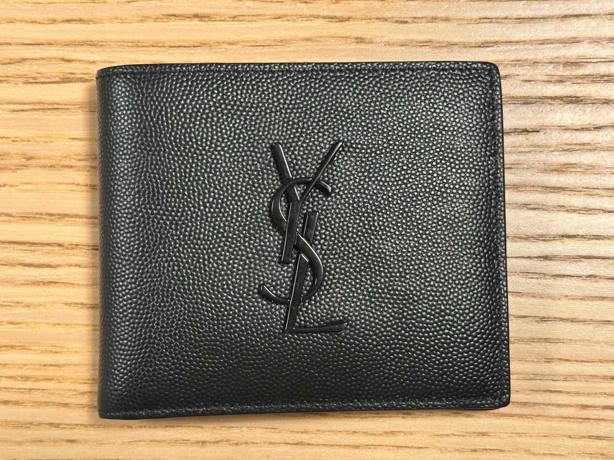 超美品 サンローラン YSL イブサンローラン 二つ折り財布 SAINT 超美品 サンローラン YSL イブサンローラン 二つ折り財布 SAINT
