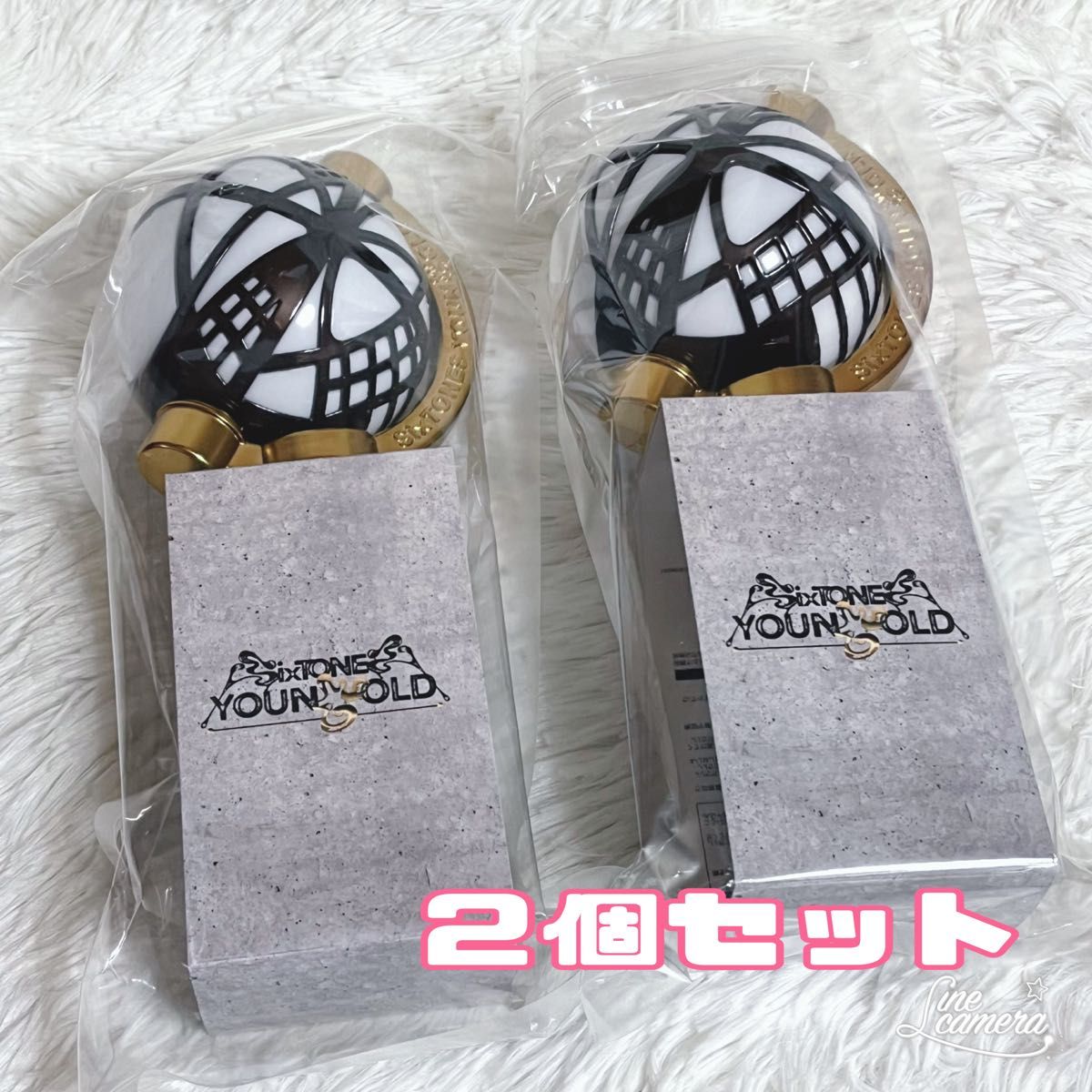2個セットSixTONES ペンライト ペンラYOUNG OLD