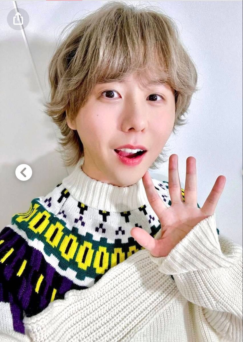 ミセスグリーンアップル着用 sacai セーター|Yahoo!フリマ(旧 ミセスグリーンアップル着用 sacai セーター|Yahoo!フリマ(旧