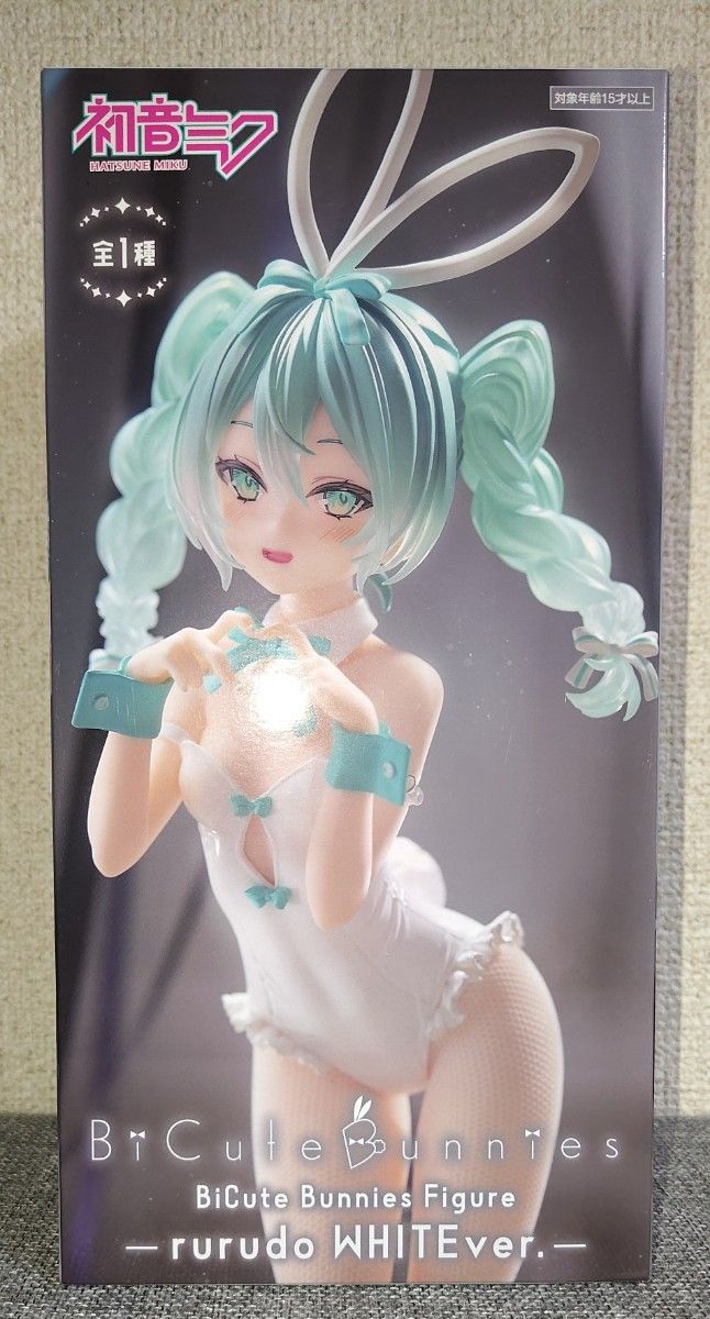 初音ミク BiCute Bunneis Figure ーrurudo WHITEver ー プライズ 初音ミク BiCute Bunneis Figure ーrurudo WHITEver ー プライズ