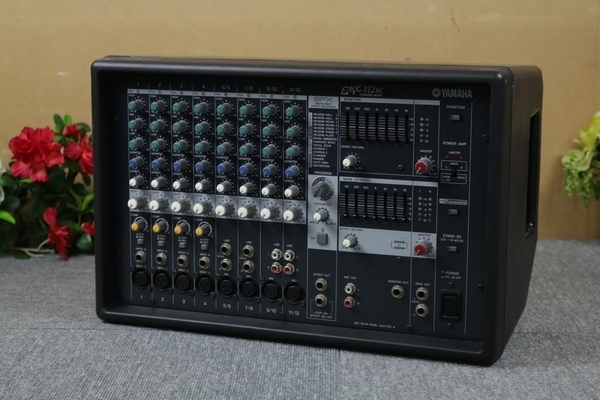 ヤマハ YAMAHA】 パワードミキサー(EMX312SC)ジャンク ◇9504