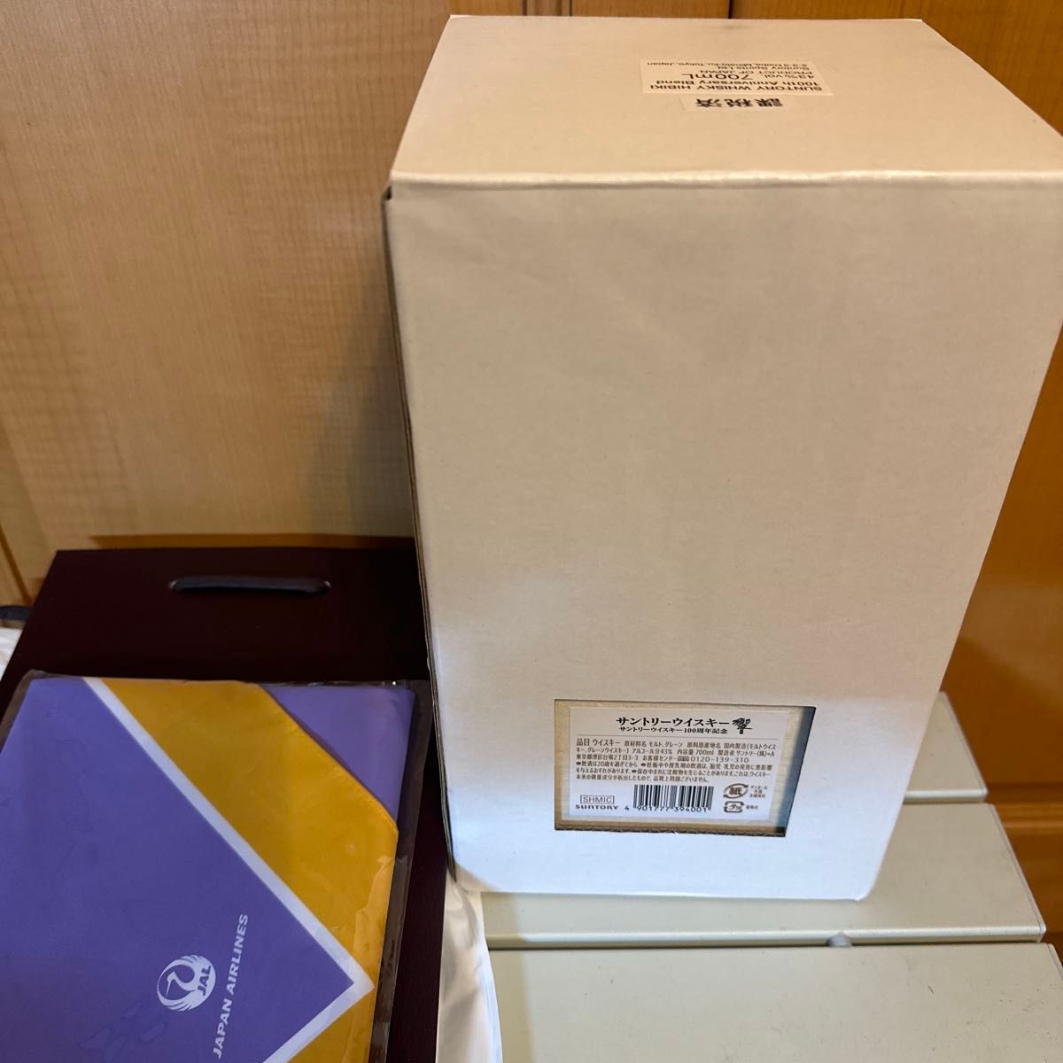 JAL ファーストクラス購入】サントリー ウイスキー 響 100周年 JAL ファーストクラス購入】サントリー ウイスキー 響 100周年