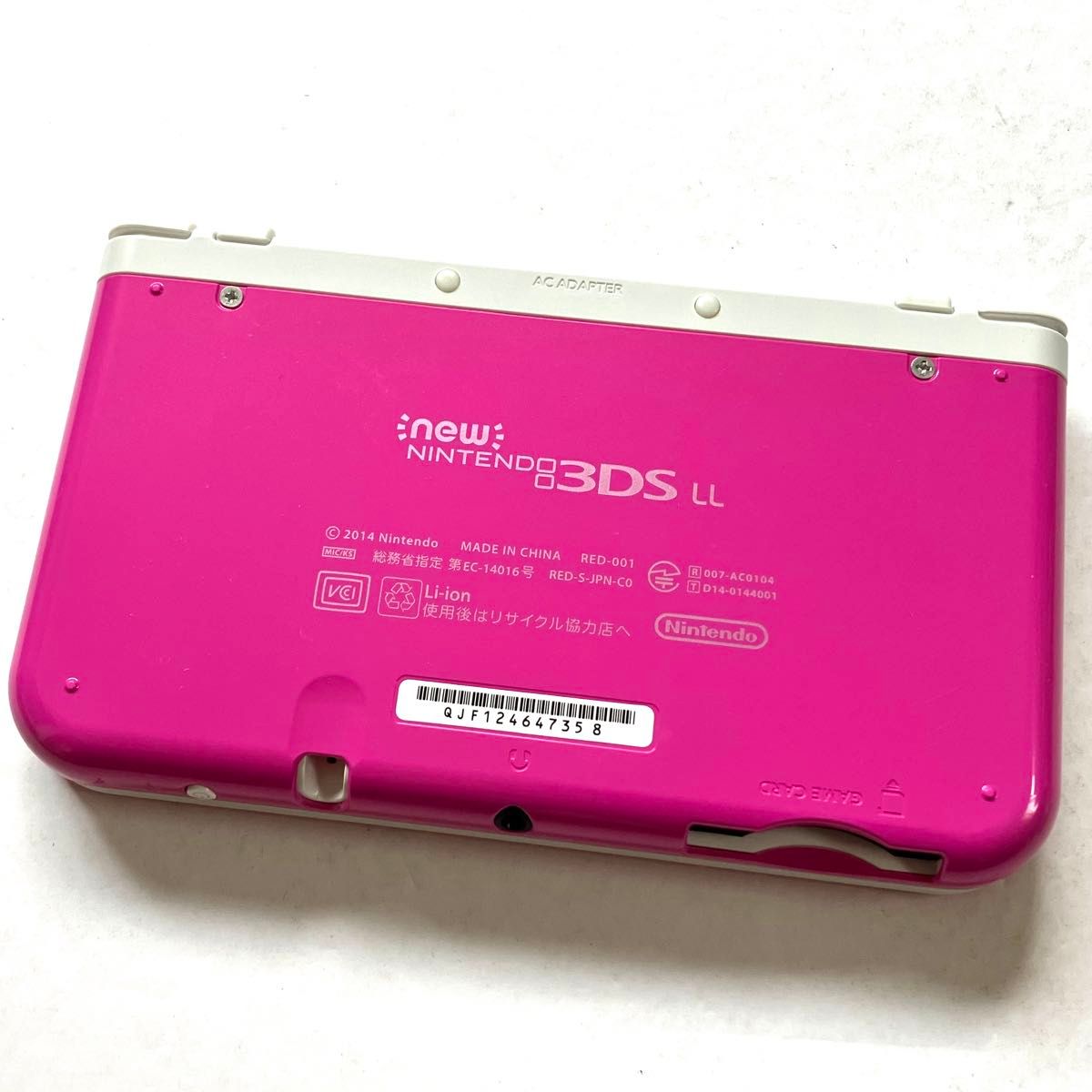 美品】Newニンテンドー3DSLL ピンク×ホワイト 本体 ソフト付き 美品】Newニンテンドー3DSLL ピンク×ホワイト 本体 ソフト付き