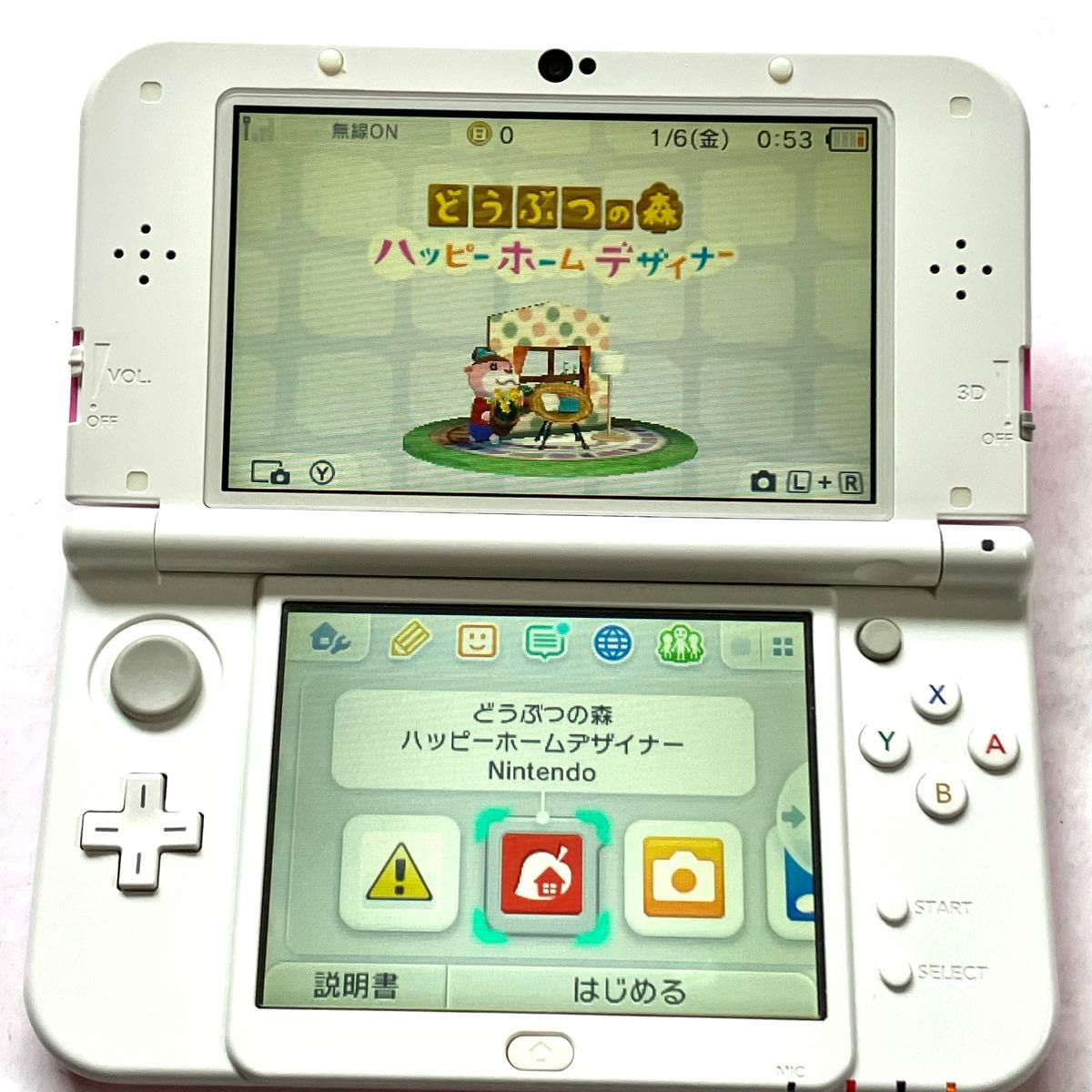 美品】Newニンテンドー3DSLL ピンク×ホワイト 本体 ソフト付き 美品】Newニンテンドー3DSLL ピンク×ホワイト 本体 ソフト付き
