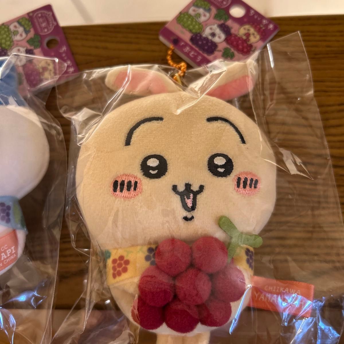 ちいかわ ご当地マスコット 山梨限定 ぶどう うさぎ ぬいぐるみ ちいかわ ご当地マスコット 山梨限定 ぶどう うさぎ ぬいぐるみ