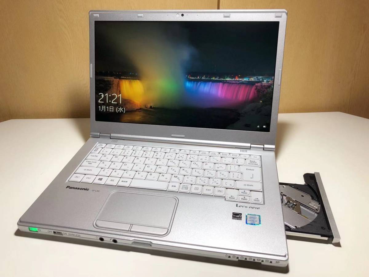 美品 限定1台 Panasonic Let's Note CF-LX5 JD9QR 14.0型 FHD i7-6500U 8GB SSD256GB Win10 Pro 64bit Office2016 ブルーレイ内蔵カメラ_画像6