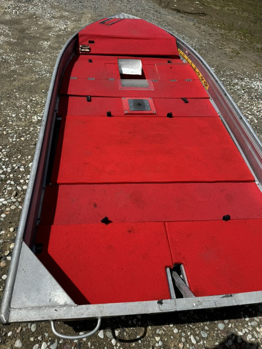 スティール 12ft 中古艇 Stessl Vハル デッキ付き 書類無し スティール 12ft 中古艇 Stessl Vハル デッキ付き 書類無し