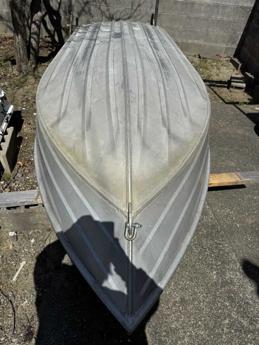 スティール 12ft 中古艇 Stessl Vハル デッキ付き 書類無し スティール 12ft 中古艇 Stessl Vハル デッキ付き 書類無し