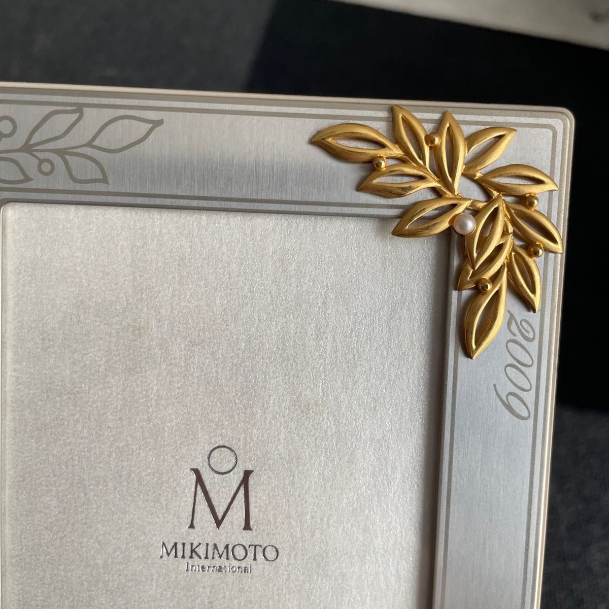 MIKIMOTO ミキモト フォトフレーム パール付き 写真立て フォト MIKIMOTO ミキモト フォトフレーム パール付き 写真立て フォト