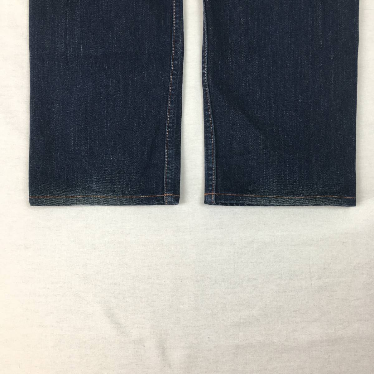 Levi's リーバイス 552 OL552-0002 07年 ローライズ レギュラー ストレート デニム パンツ ジーンズ W29 L32 ユーズド加工_画像6