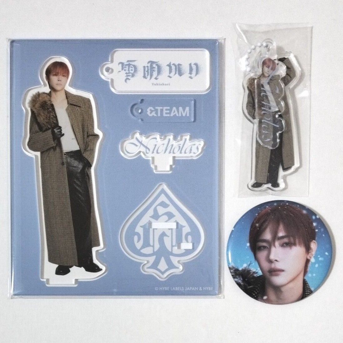 &TEAM NICHOLAS ニコラス 雪明かり ポップアップ アクスタ &TEAM NICHOLAS ニコラス 雪明かり ポップアップ アクスタ