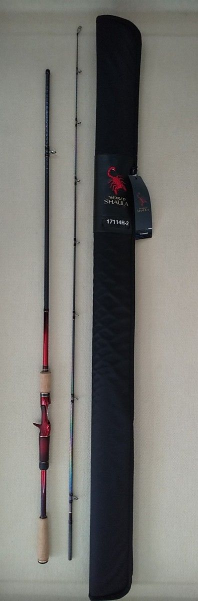 超美品 シマノ 18ワールドシャウラ17114R-2 スーパーレッド 超美品 シマノ 18ワールドシャウラ17114R-2 スーパーレッド