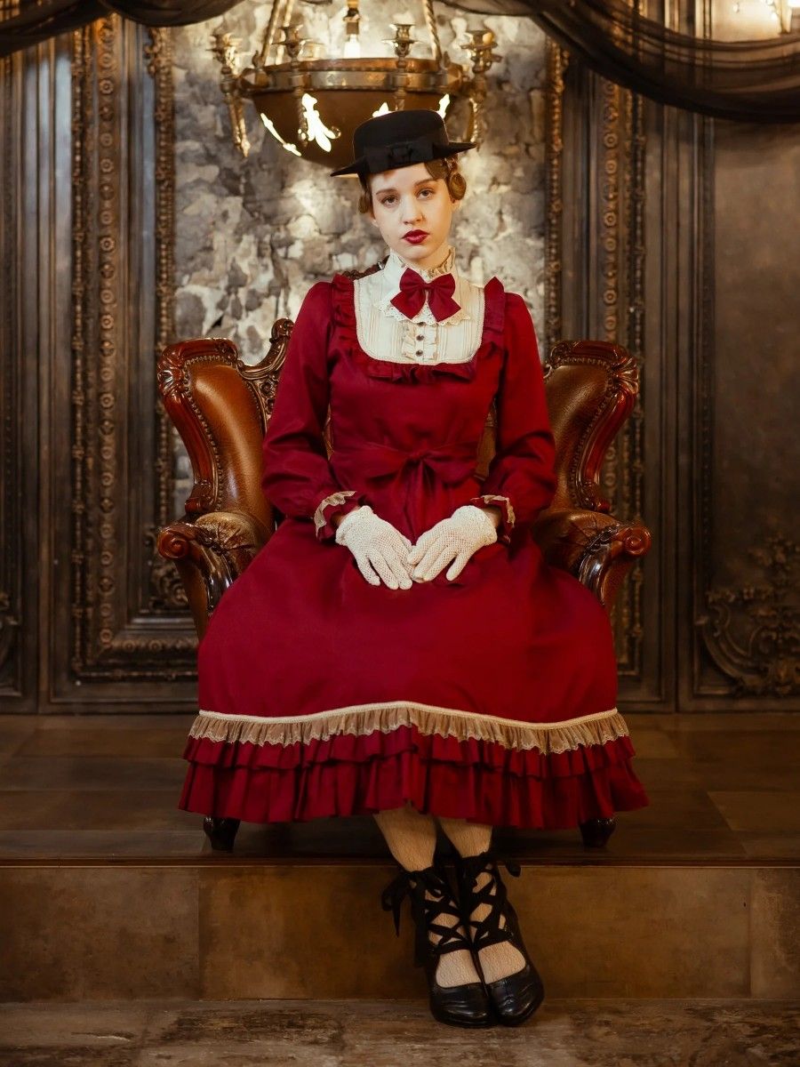 Jewelry クラシカルドールロングドレス ガーネット victorian Jewelry クラシカルドールロングドレス ガーネット victorian