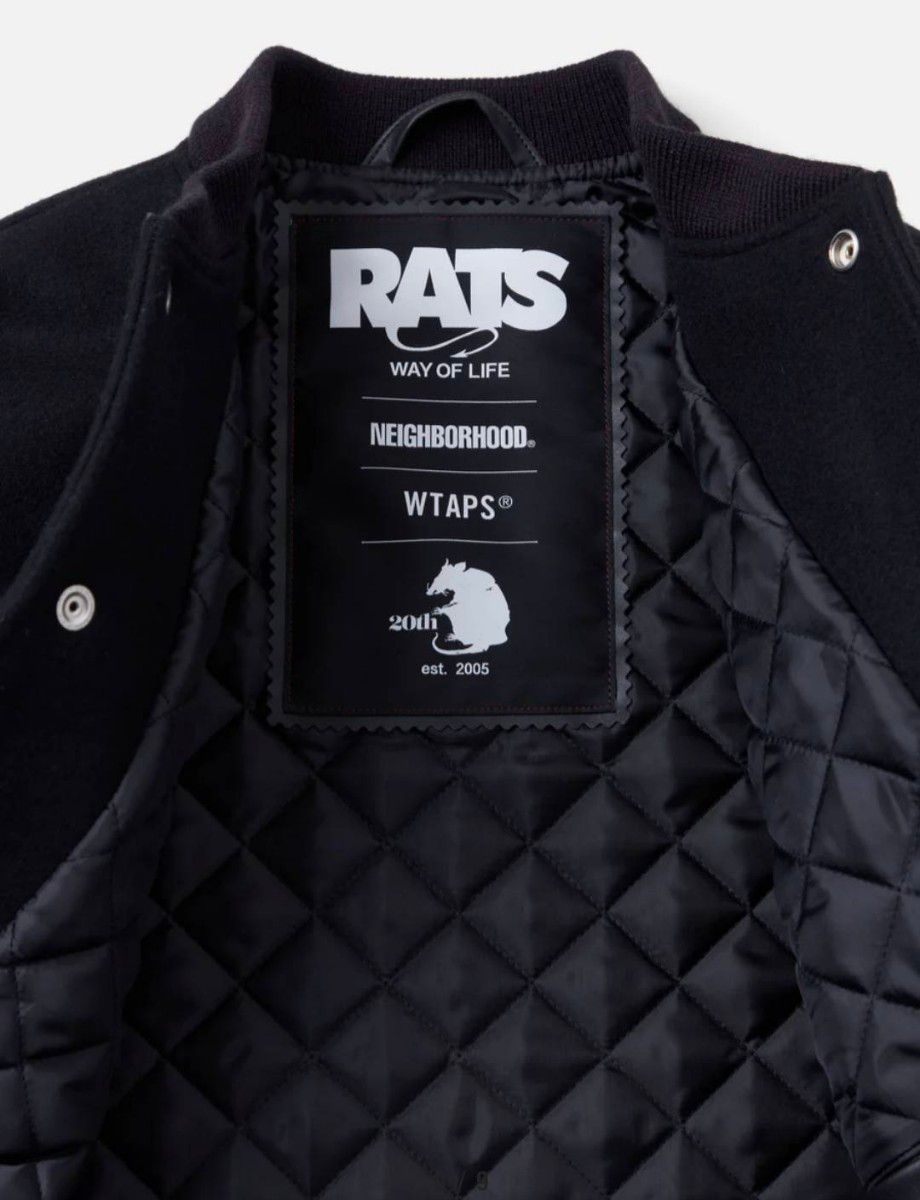 RATS NEIGHBORHOOD WTAPS 20th スタジャン|Yahoo!フリマ(旧 RATS NEIGHBORHOOD WTAPS 20th スタジャン|Yahoo!フリマ(旧