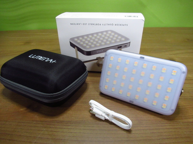 LUMENA + PLUS ルーメナー プラス LED ランタン 管理7KJ0122H-A2