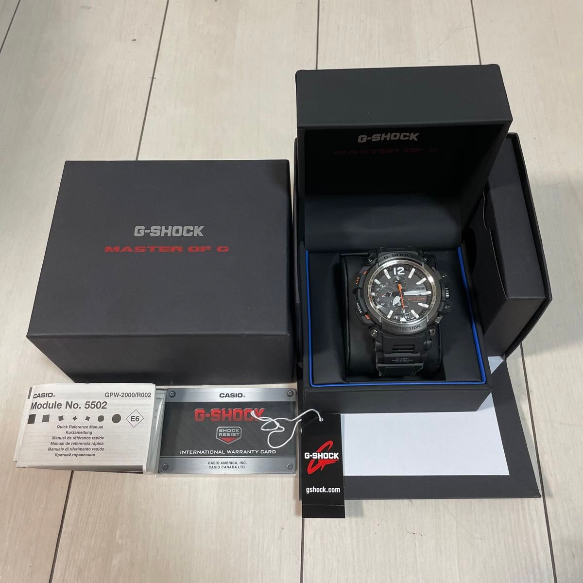 新品未使用】G-SHOCK GRAVITYMASTER GPW-2000-1A カシオ CASIO 新品未使用】G-SHOCK GRAVITYMASTER GPW-2000-1A カシオ CASIO
