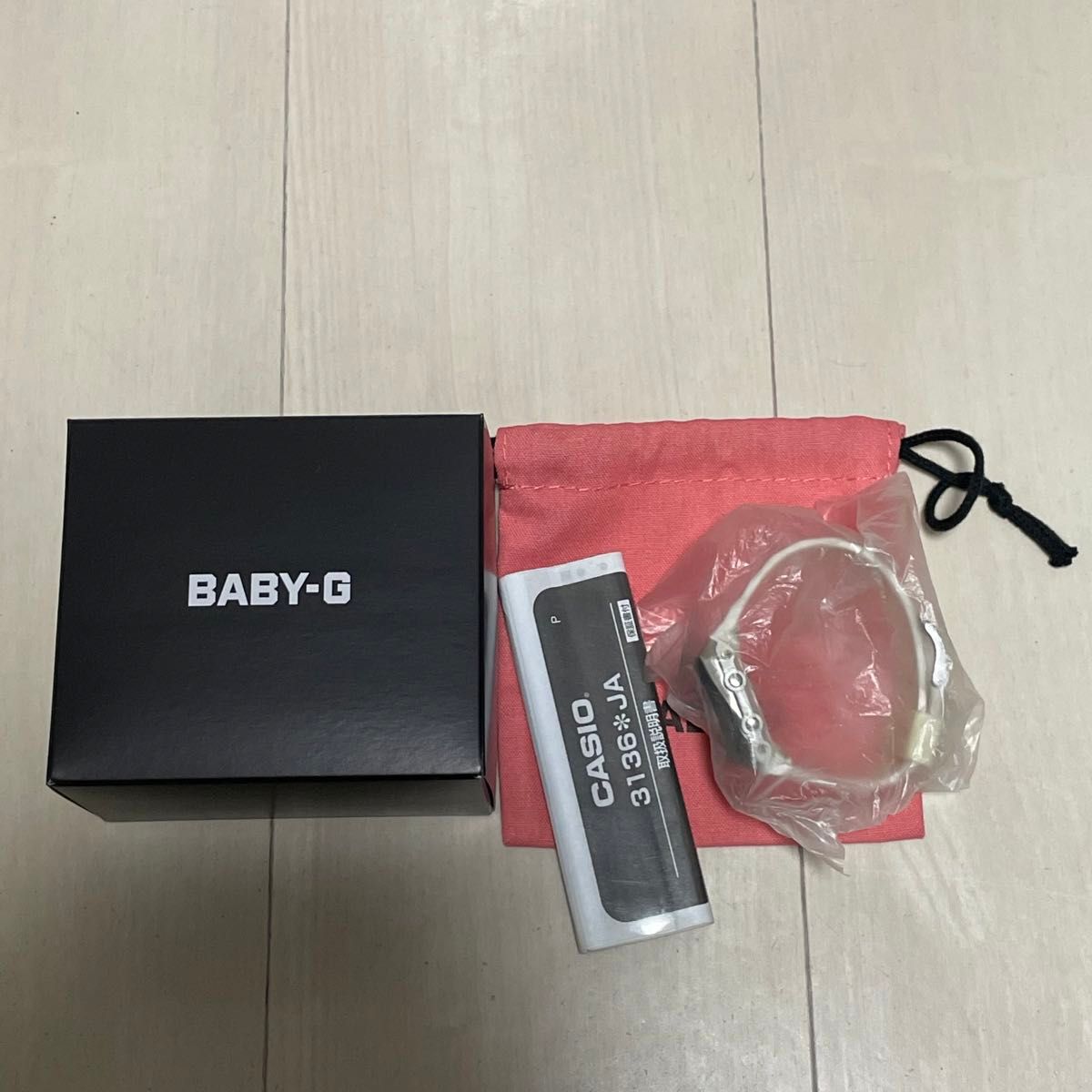新品未使用】カシオ BABY-G BG-2101-7 カスケット 白 ベビーG 新品未使用】カシオ BABY-G BG-2101-7 カスケット 白 ベビーG