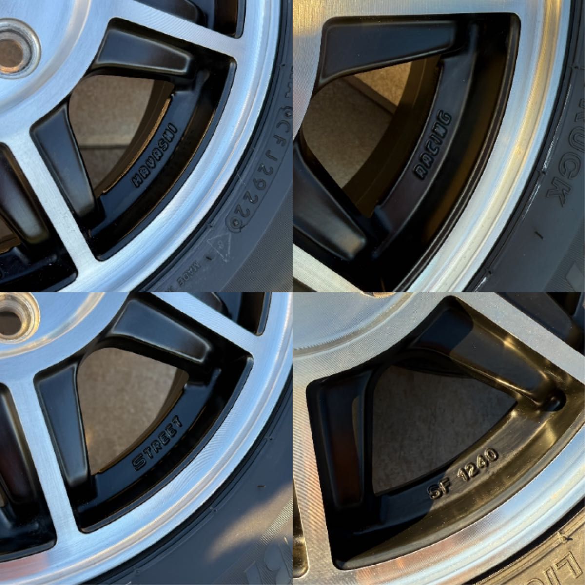 ハヤシレーシング ストリート タイプSF 4 00B 12インチ +35 4穴 ハヤシレーシング ストリート タイプSF 4 00B 12インチ +35 4穴