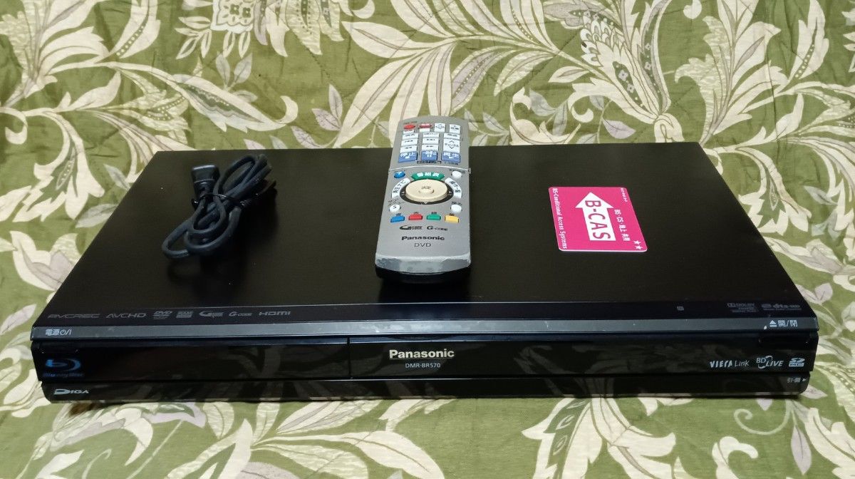 パナソニック BluRayレコーダー DMR-BR570 テレビ パナソニック DMR-BR570 ブルーレイ、DVDレコーダー