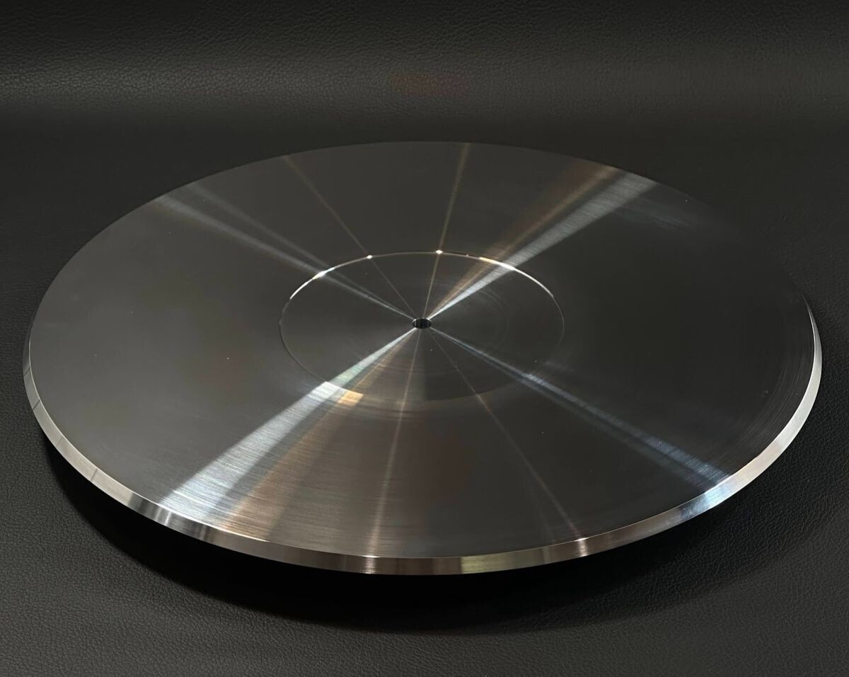 航空機アルミ合金 ターンテーブルシート 5mm厚 MICRO CU-500形状 CU-180 LP スリップマット プレート マイクロ アナログ レコード bv1661 その他