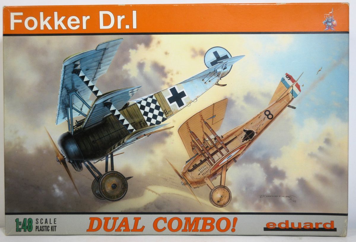 ☆★エデュアルド 1/48 8161 フォッカー Dr.1 デュアルコンボ ※デカール一部使用あり☆★