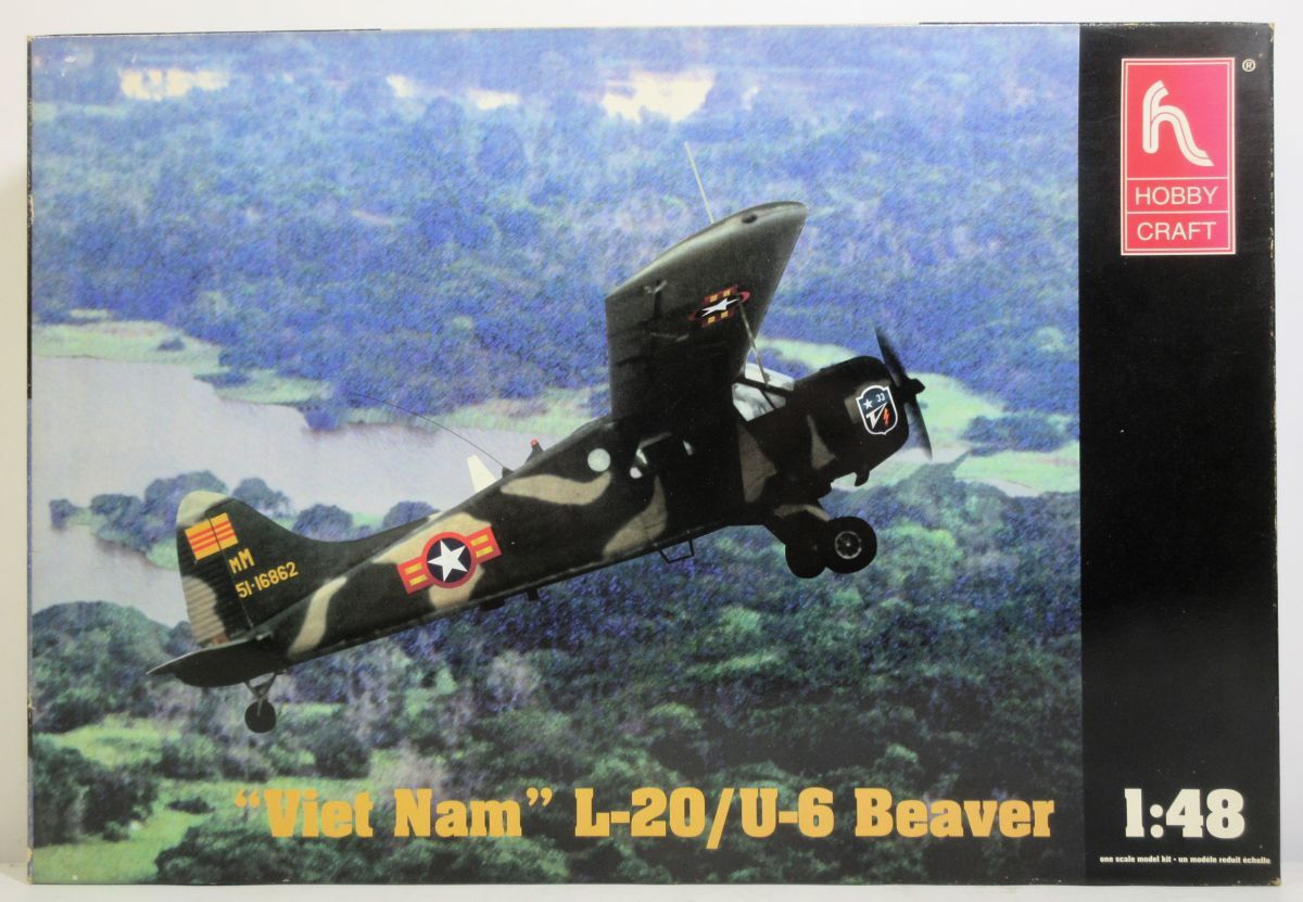 ☆★ホビークラフト 1/48 1675 ベトナム L-20/U-6 ビーバー ※切離しあり☆★
