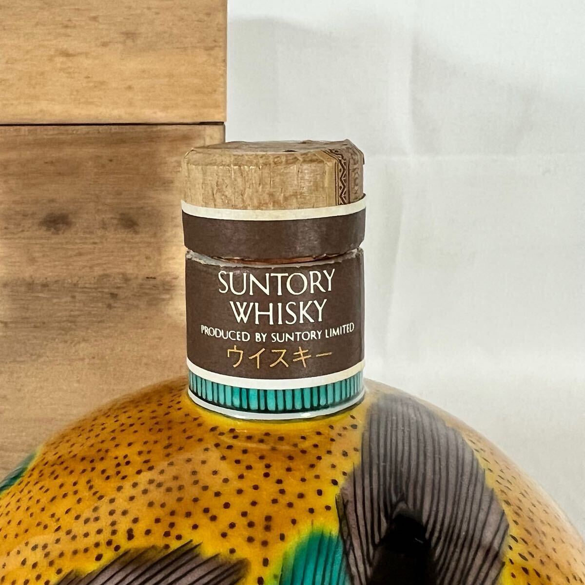 サントリーウィスキー　陶器 サントリー ジャパニーズウィスキー SUNTORY THE WHISKY 1,276g