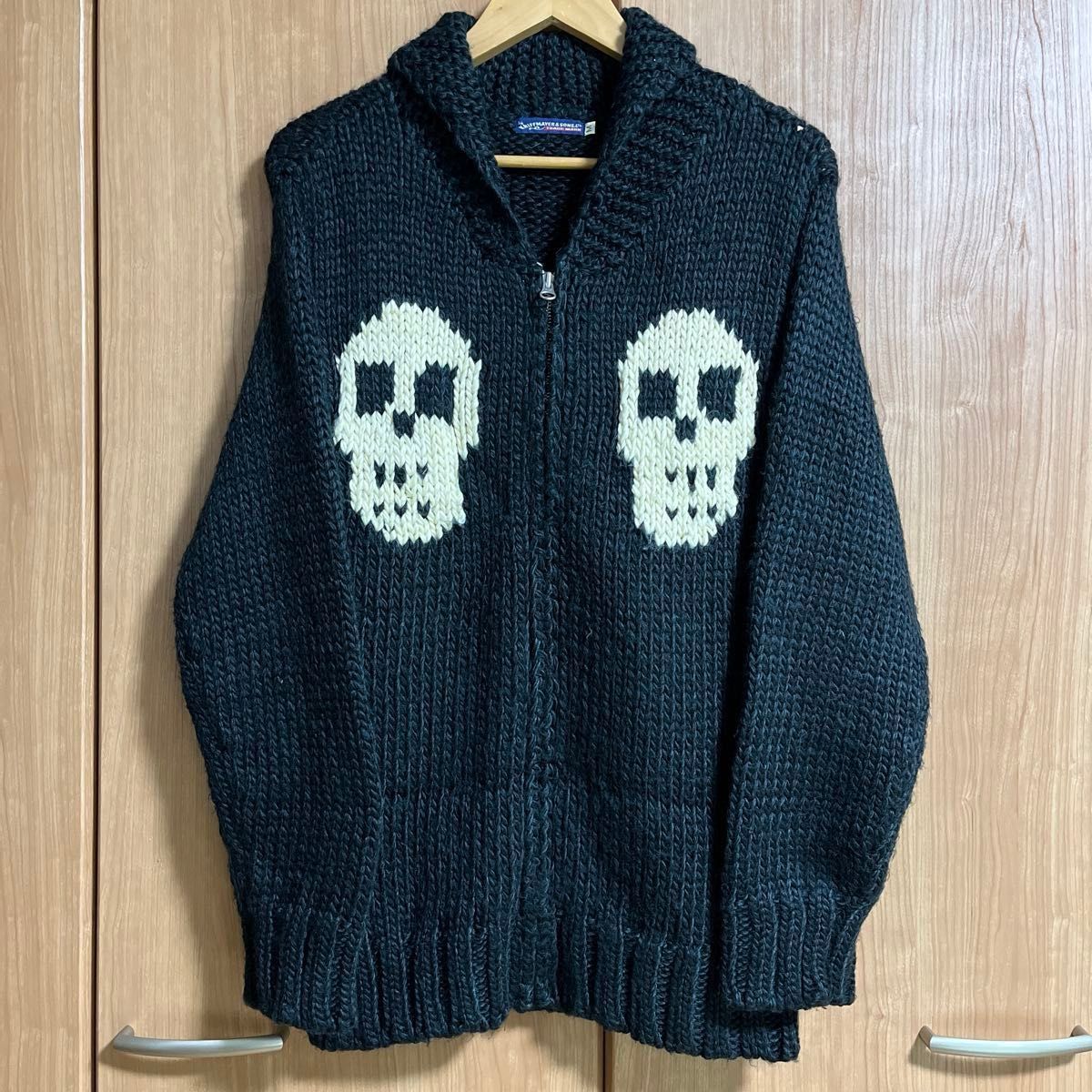 KRIFFMAYER&SONS,LTD TRADE MARK アクリルニット ジップアップ KRIFFMAYER&SONS,LTD TRADE MARK アクリルニット ジップアップ