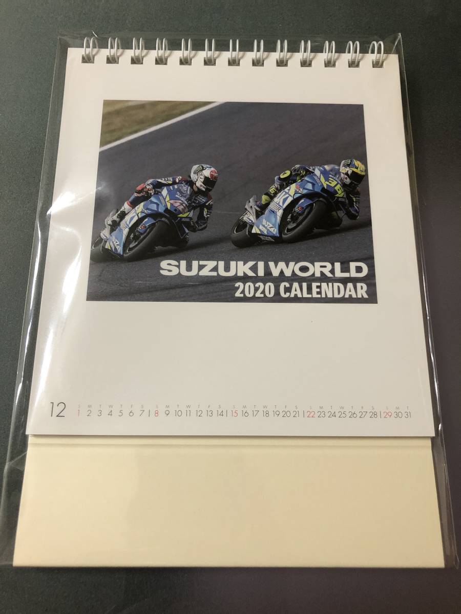 【1969.SUZUKIWORLD スズキワールド 2020カレンダーとトートバッグ 未開封新品】_画像2