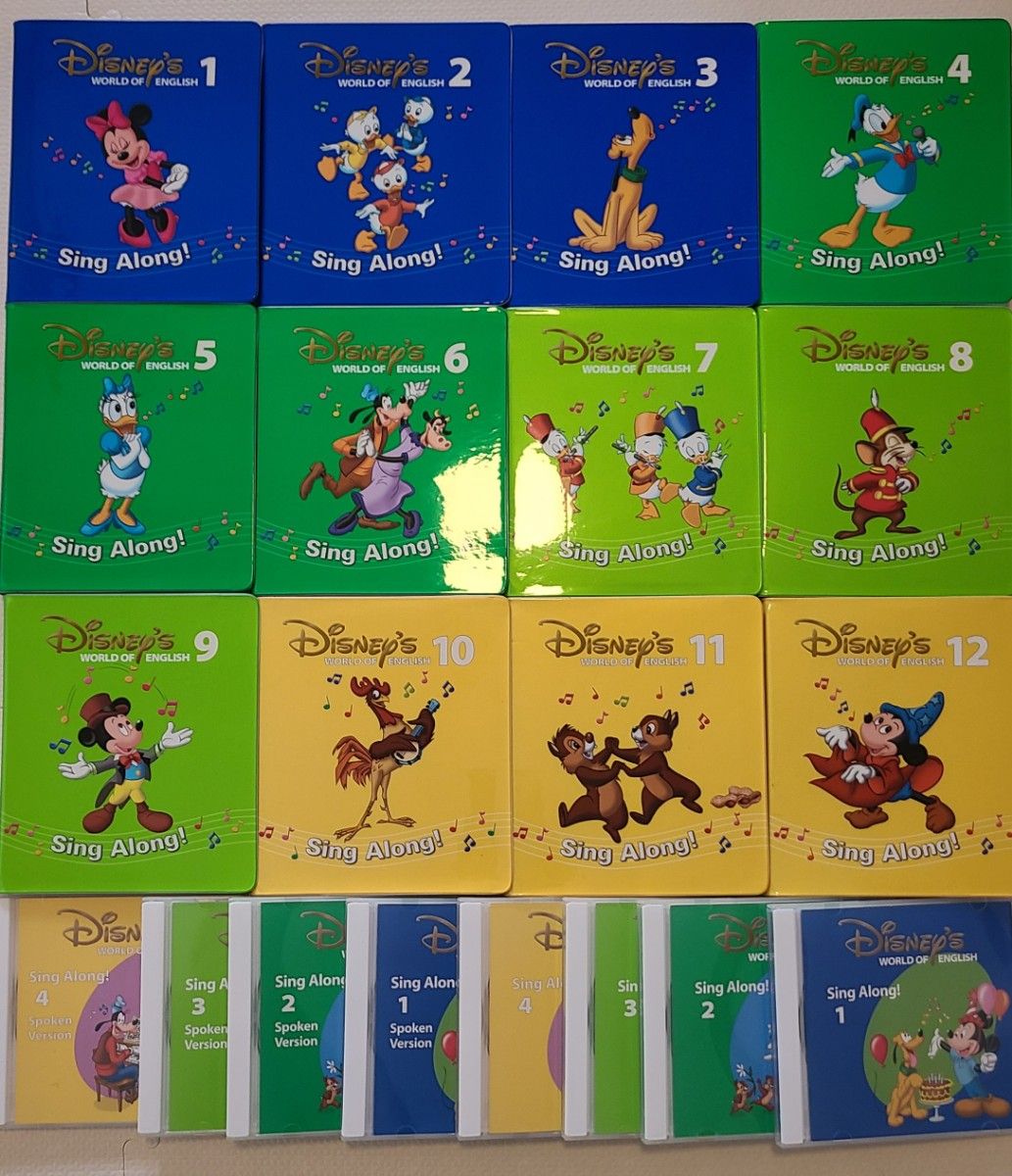 ディズニーSing Along! & Play Along! DVD/CDセット Disney World English Sing Along / Play Along DVD CDセット