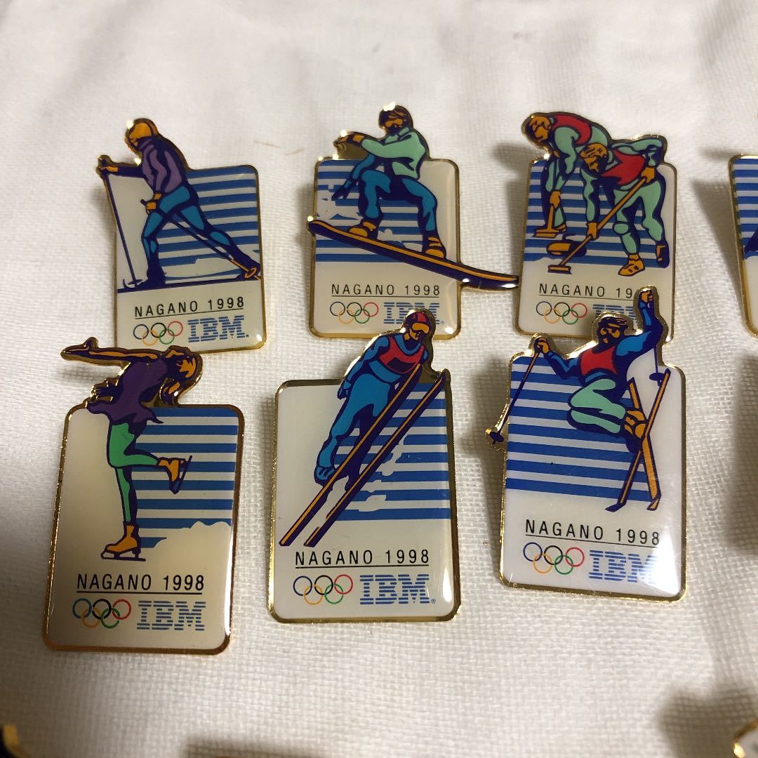 宇宙の香り 長野オリンピック IBM ピンバッジ 22点 - 通販 - www