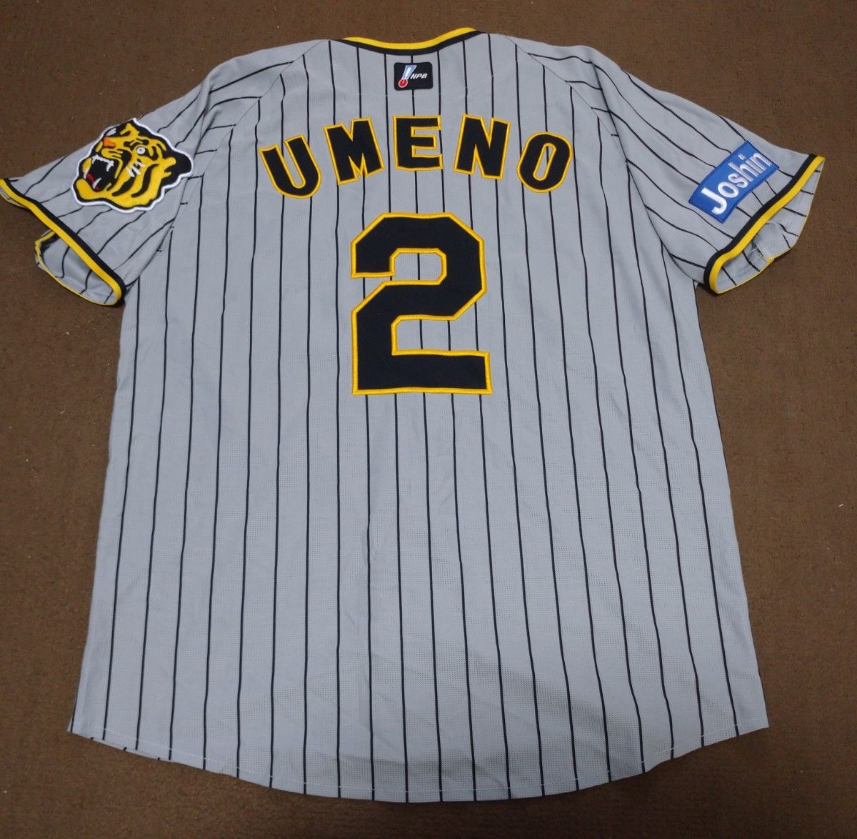 NPBロゴ入 阪神タイガース 梅野隆太郎 ハイクオリティ レプリカ NPBロゴ入 阪神タイガース 梅野隆太郎 ハイクオリティ レプリカ