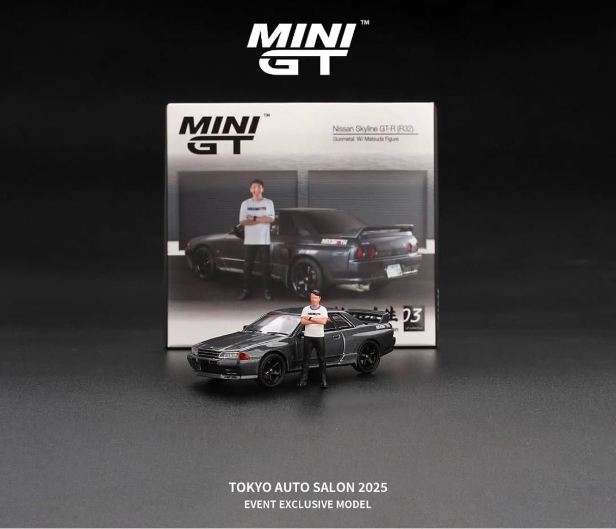 MiniGT 1/64 Nissan Skyline GT-R R32 松田次生 東京オート MiniGT 1/64 Nissan Skyline GT-R R32 松田次生 東京オート