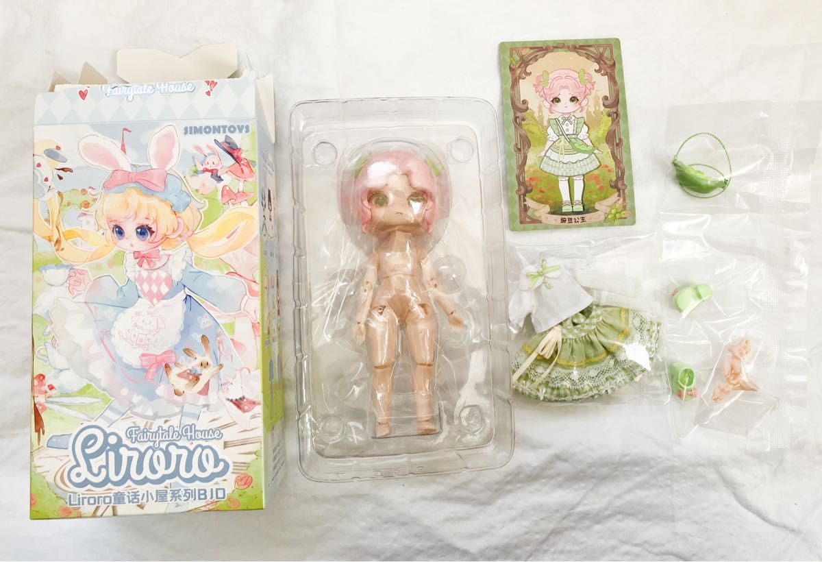 LIRORO(リロロ)童話の家 SIMONTOYS DOLLえんどう豆のお姫様 LIRORO(リロロ)童話の家 SIMONTOYS DOLLえんどう豆のお姫様