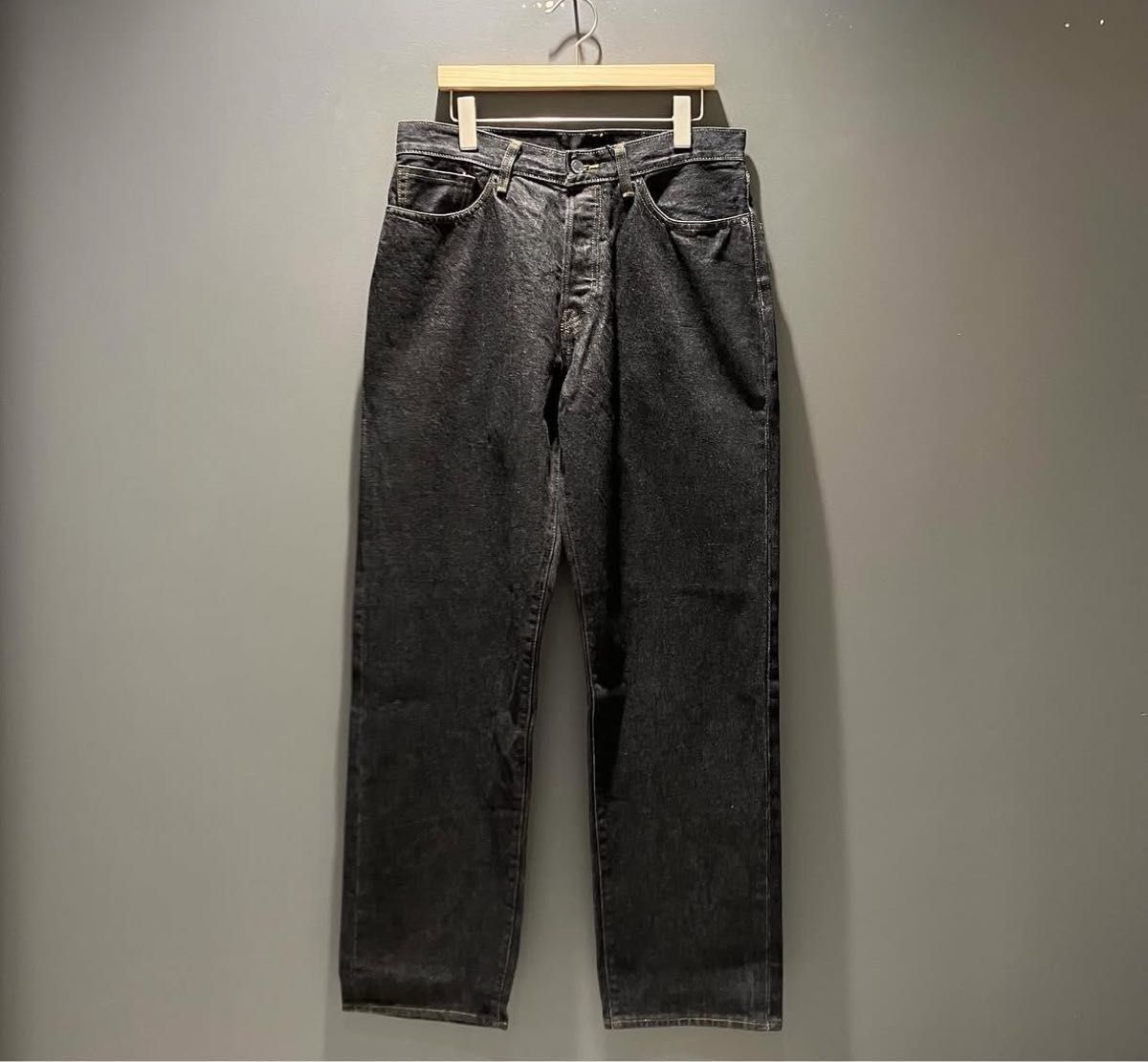 Levi's × BEAMS『SUPER WIDE COLLECTION』 Denim Pants BLACK Levi's × BEAMS『SUPER WIDE COLLECTION』 Denim Pants BLACK