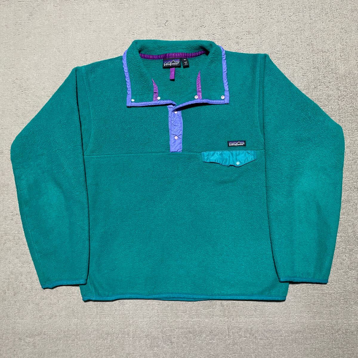80s USA製 F9 patagonia パタゴニア シンチラ スナップT 80s USA製 F9 patagonia パタゴニア シンチラ スナップT