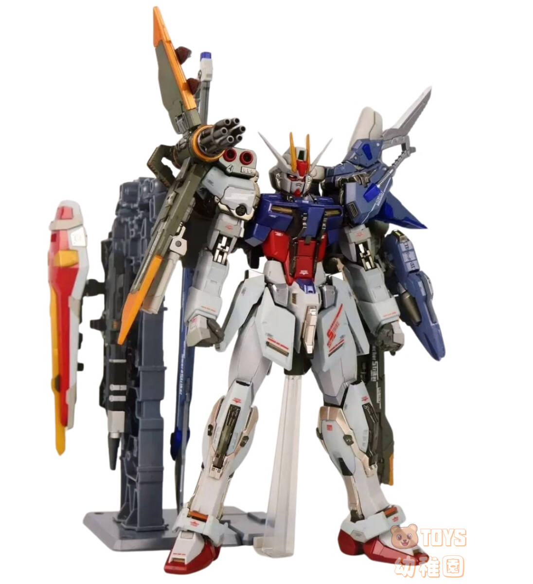 【DABAN MODEL】1/100 MG ストライク 本体+ソード装備+ランチャー装備 フルセット メタルビルド仕様 8829 プラモデル 未組立