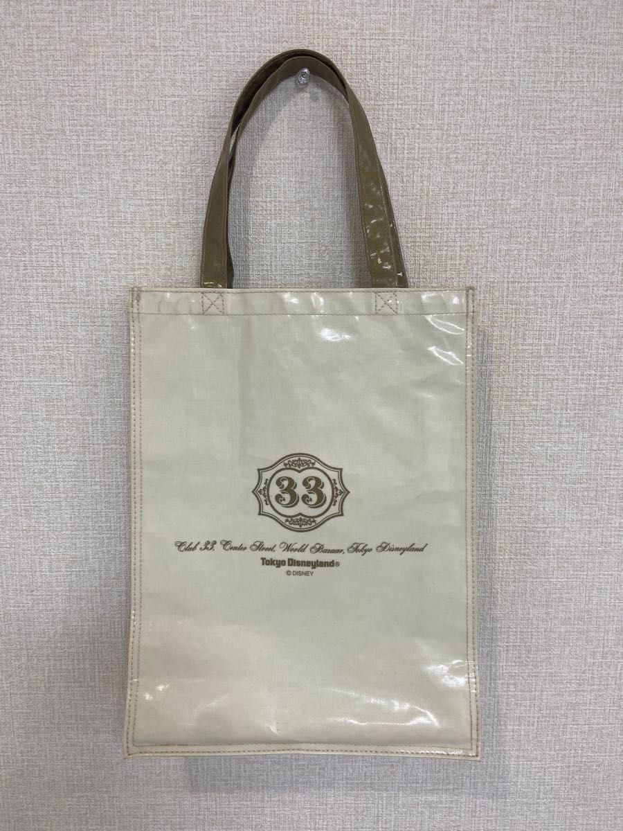 ディズニーリゾート クラブ33 トートバッグ ディズニー club33 クラブ33 トートバッグ ディズニー TDL 東京