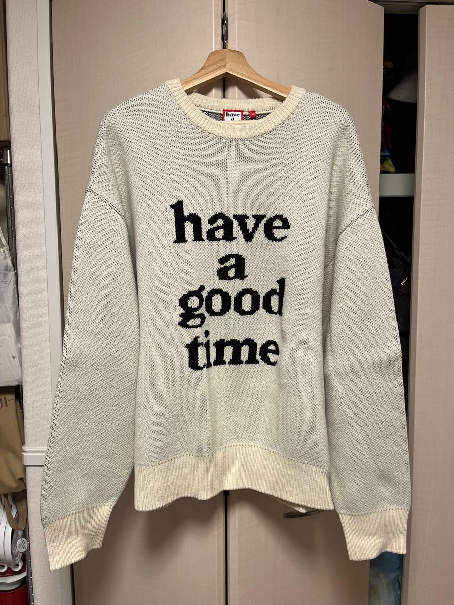 極美品have a good time アクリルニットセーターXL|Yahoo 極美品have a good time アクリルニットセーターXL|Yahoo