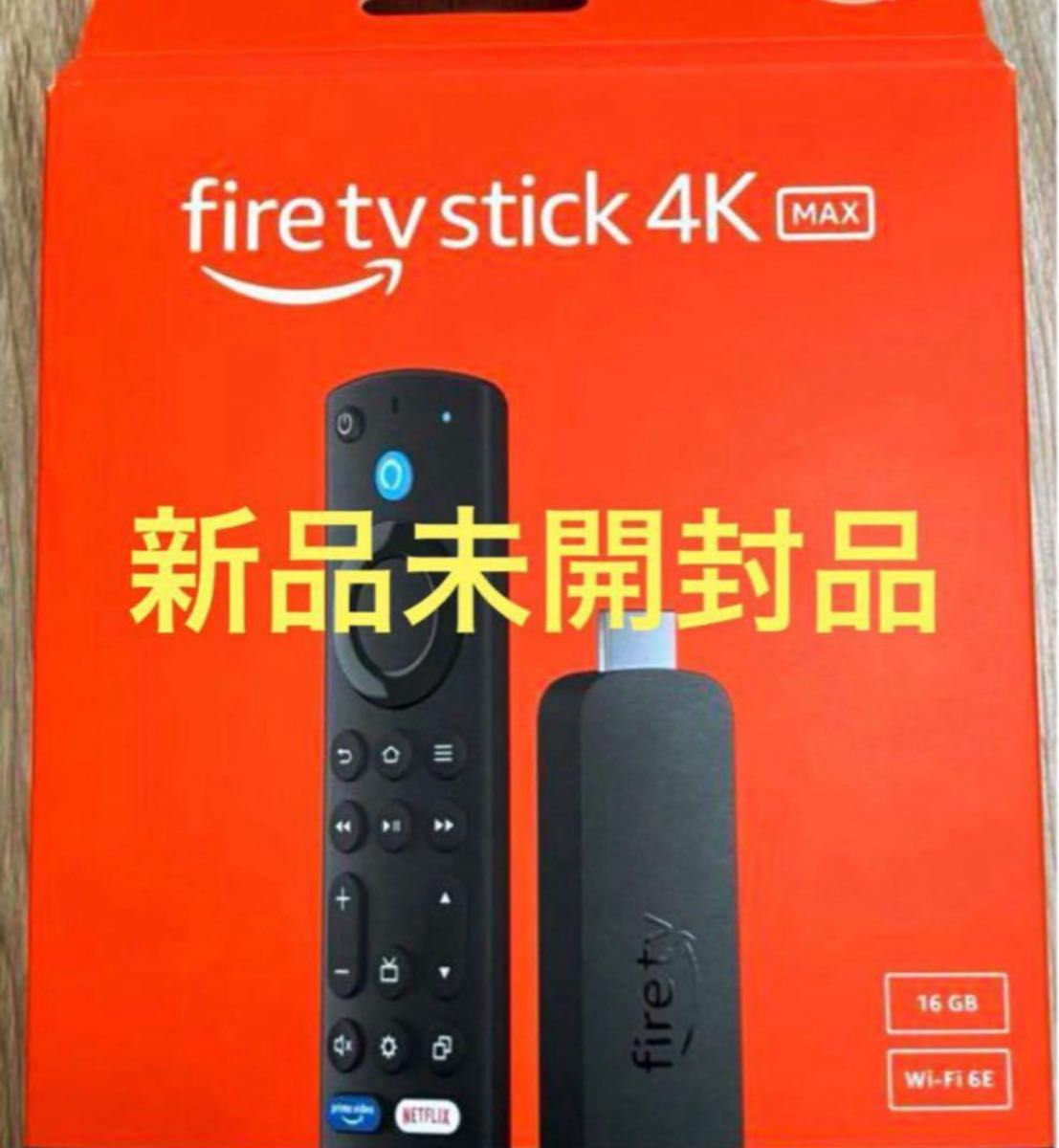 未開封新品】Amazon Fire TV Stick 4K MAX|Yahoo!フリマ(旧 未開封新品】Amazon Fire TV Stick 4K MAX|Yahoo!フリマ(旧