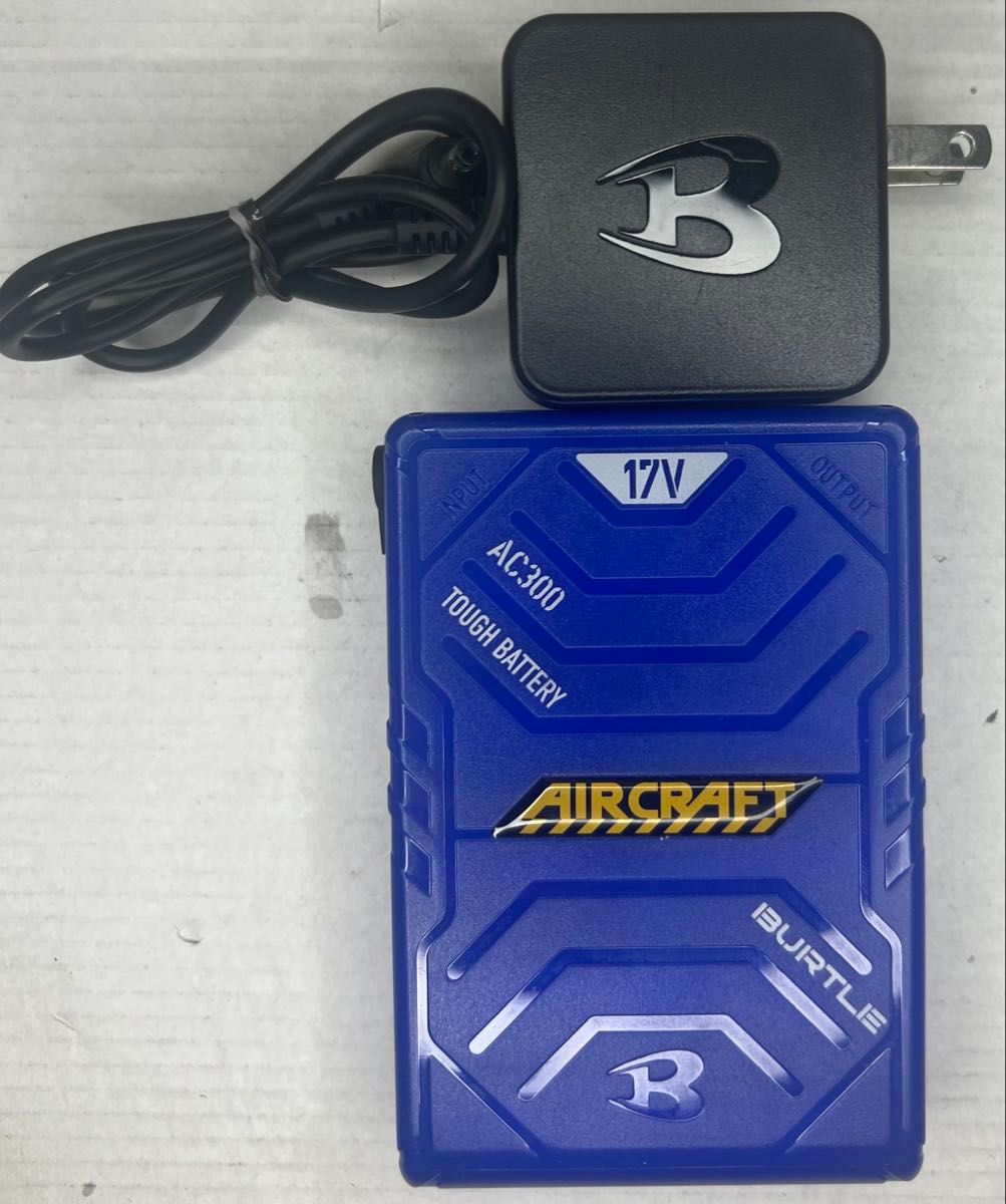 17V バートル エアークラフト BURTLE AC300 空調服 バッテリー AIRCRAFT