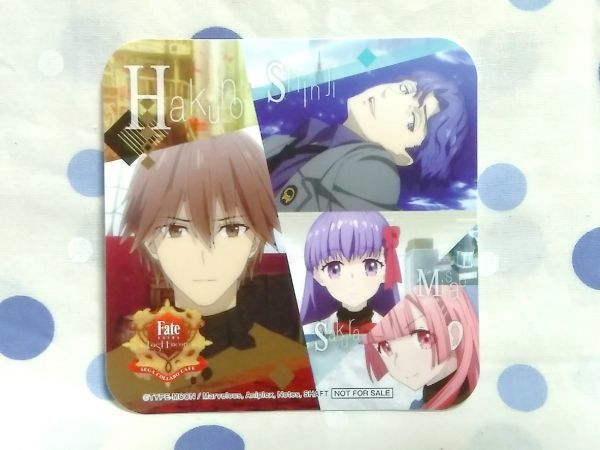 ヤフオク Fate Extra Last Encore 非売品コースター ハク