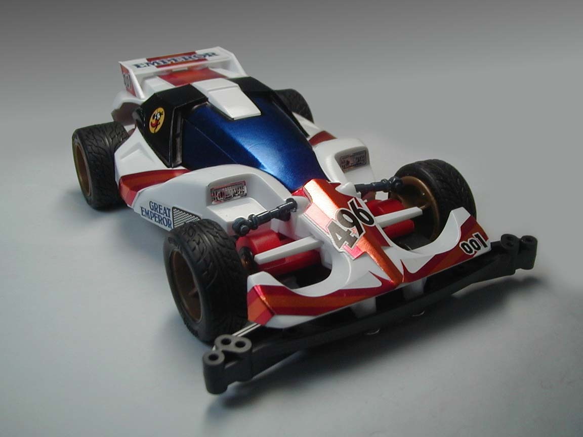  Tamiya Mini 4WD dash 001 number Great en propeller -( large .)[ painting final product ] dash! 4WD .