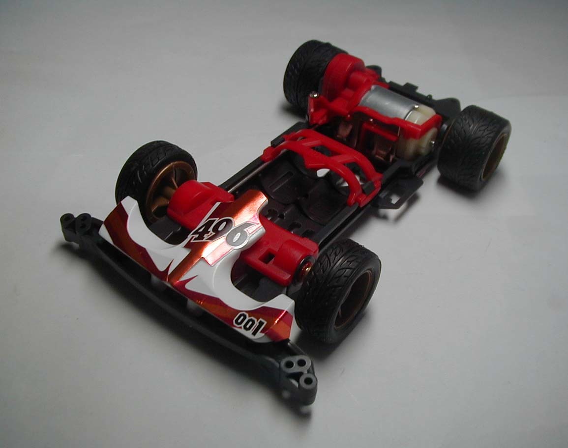  Tamiya Mini 4WD dash 001 number Great en propeller -( large .)[ painting final product ] dash! 4WD .